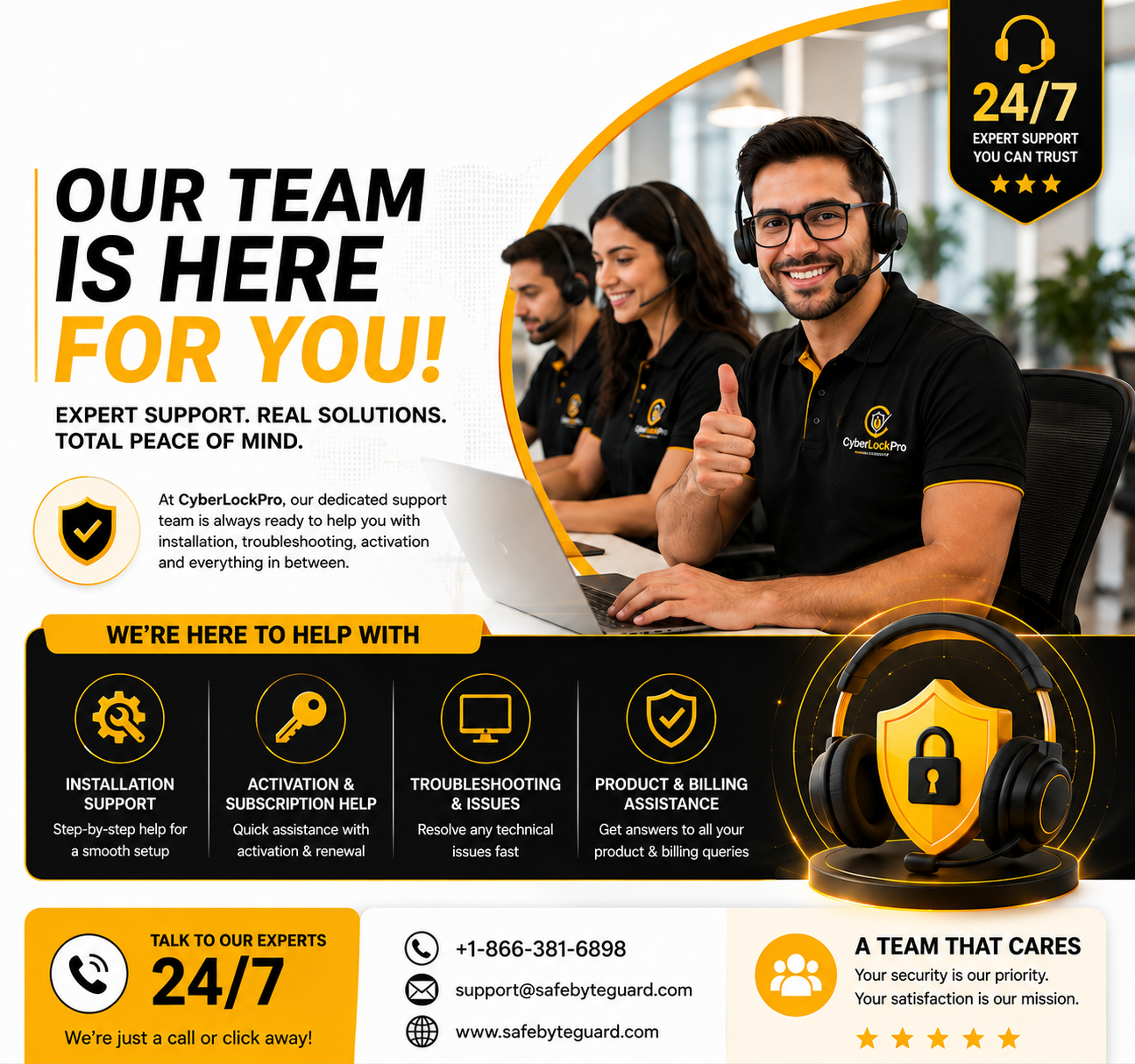 CyberLockPro Dedicated Support Team